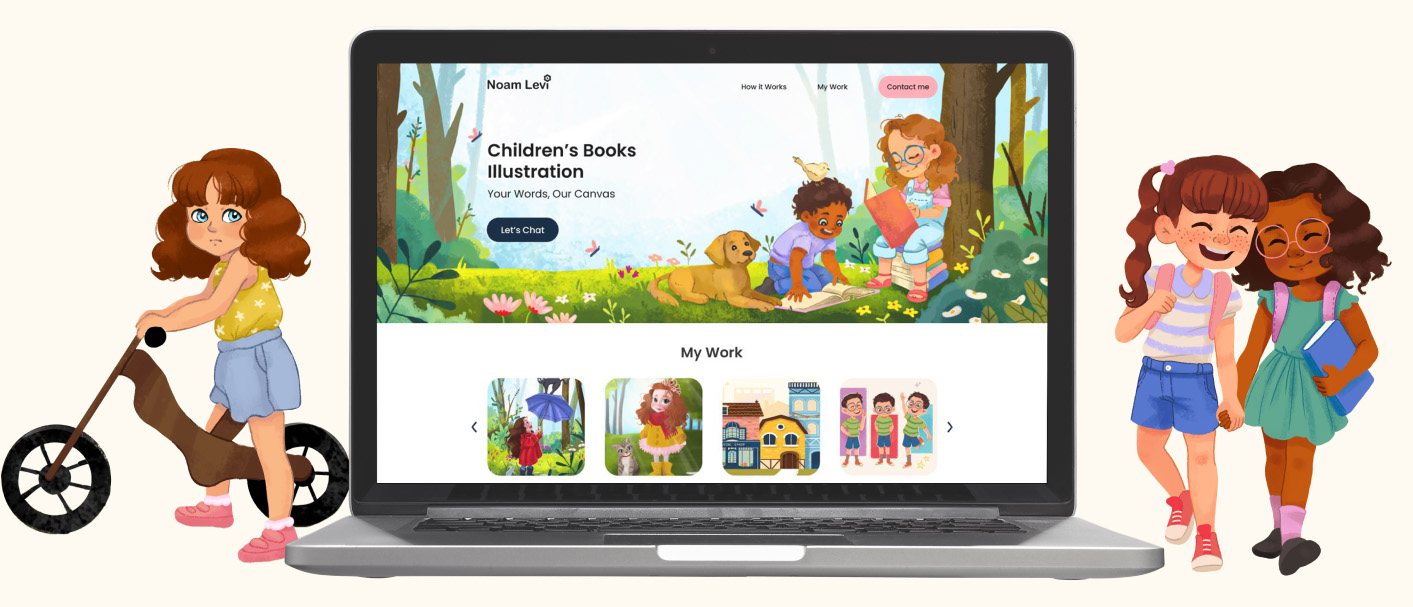 Children's book Illustration website