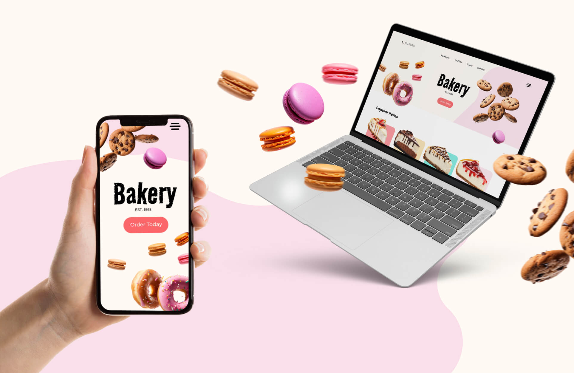 Bakery Website UI